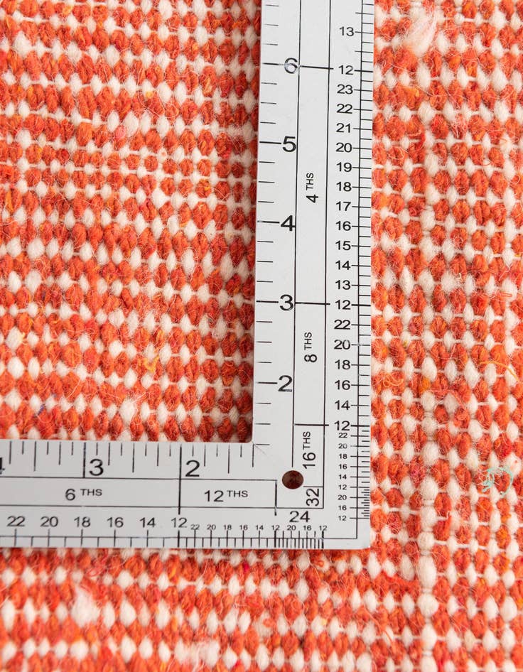 Detail image of  6' 6 x 9' 9  Hand Knotted Moroccan Wool Rug