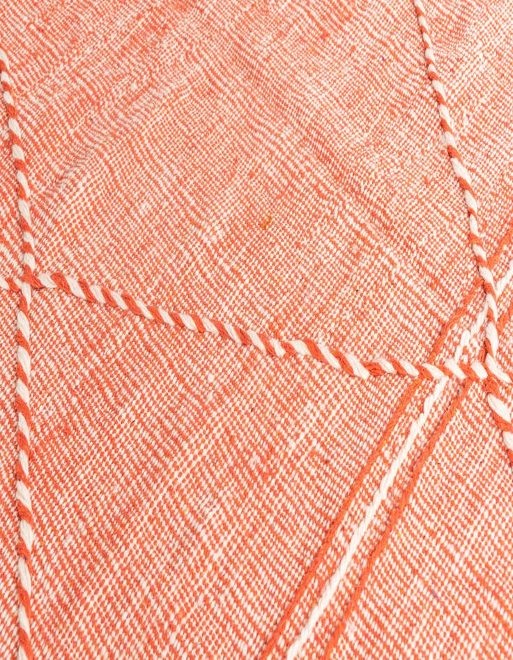 Detail image of  6' 3 x 10' 6  Hand Knotted Moroccan Wool Rug