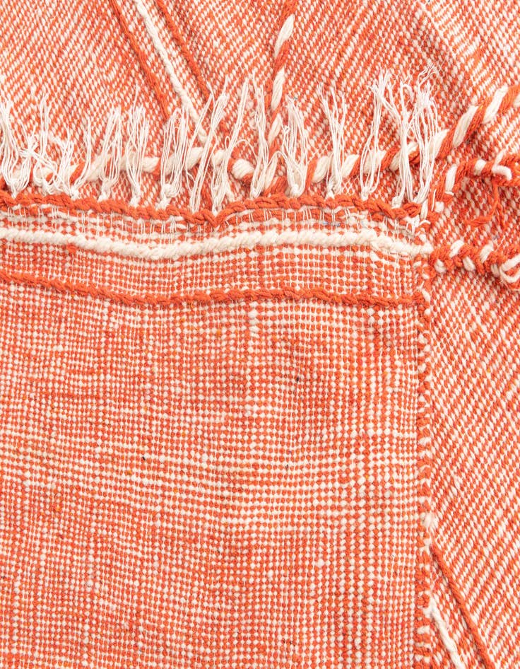 Detail image of  6' 3 x 10' 6  Hand Knotted Moroccan Wool Rug