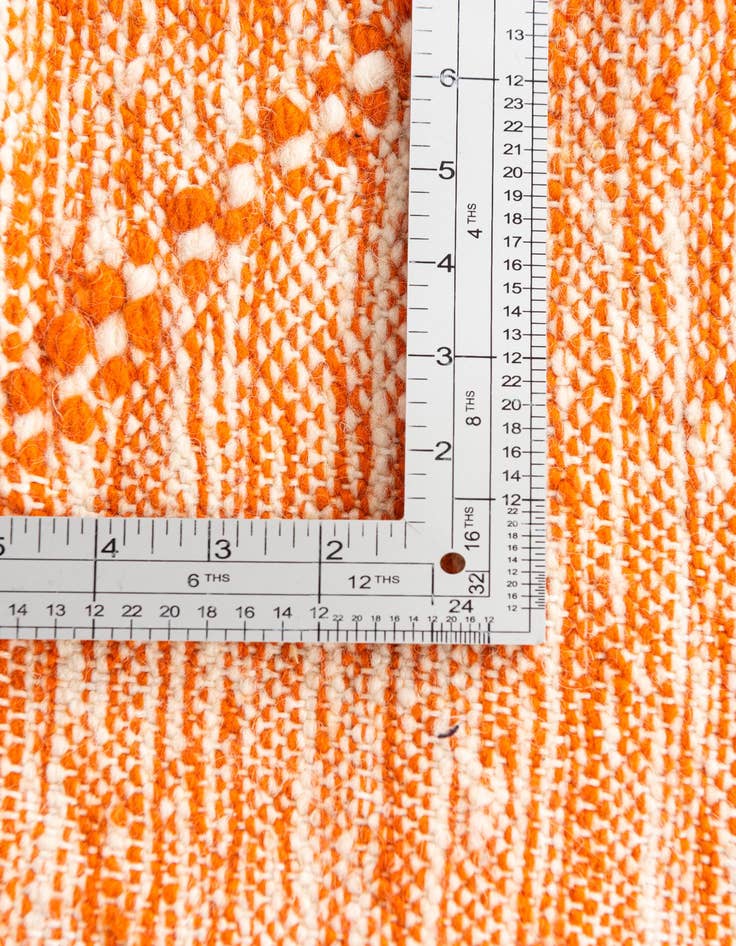 Detail image of  6' 5 x 10' 7  Hand Knotted Moroccan Wool Rug