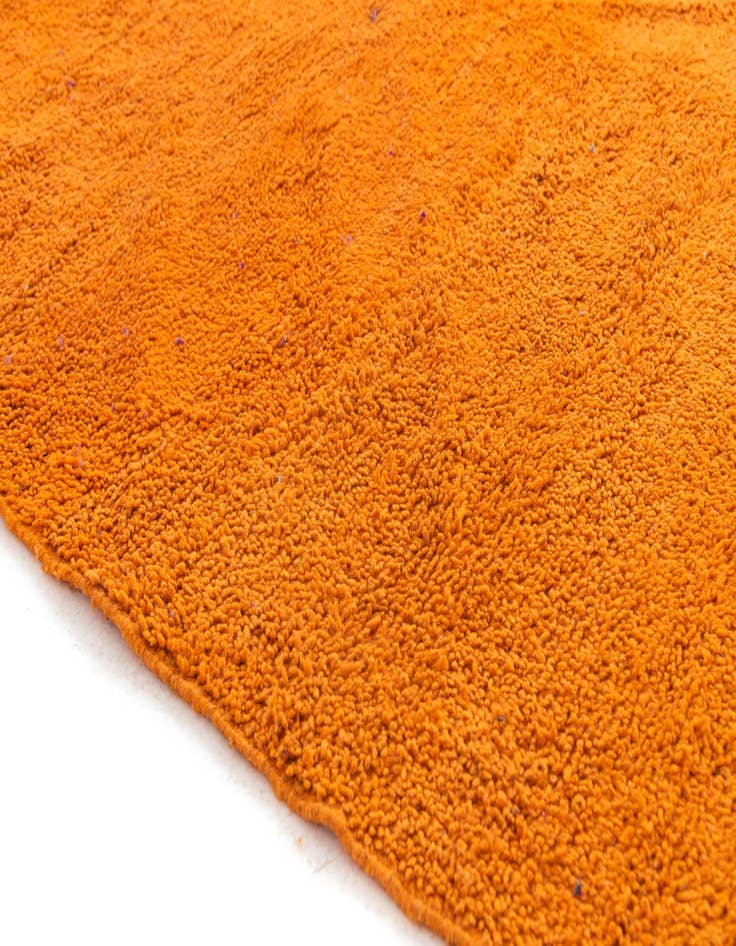 Detail image of  6' 9 x 9' 8  Hand Knotted Moroccan Wool Rug