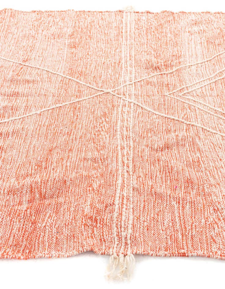 Detail image of  6' 3 x 10'  Hand Knotted Moroccan Wool Rug