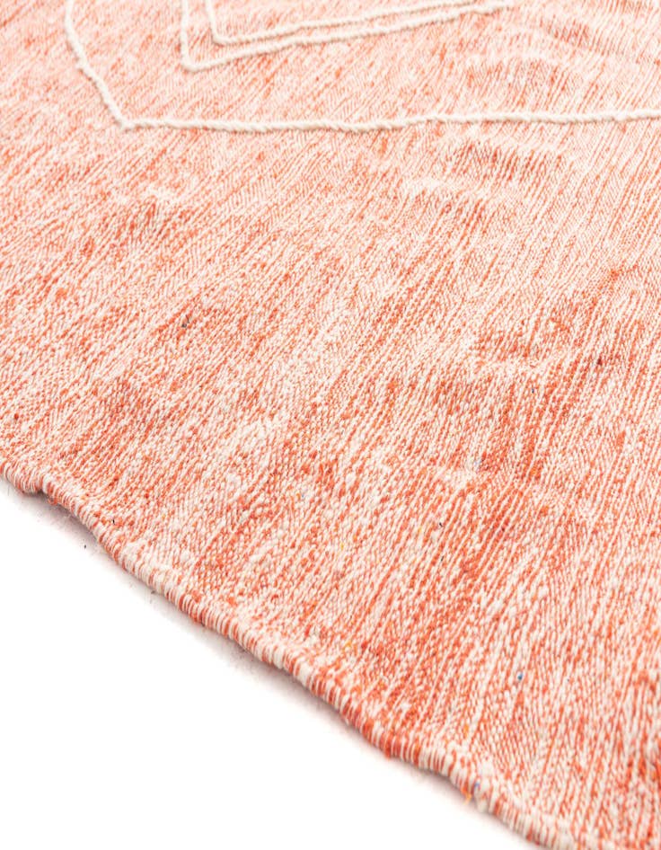 Detail image of  6' 3 x 10'  Hand Knotted Moroccan Wool Rug