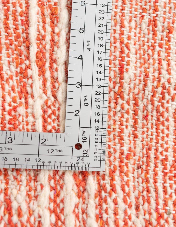 Detail image of  6' 3 x 10'  Hand Knotted Moroccan Wool Rug