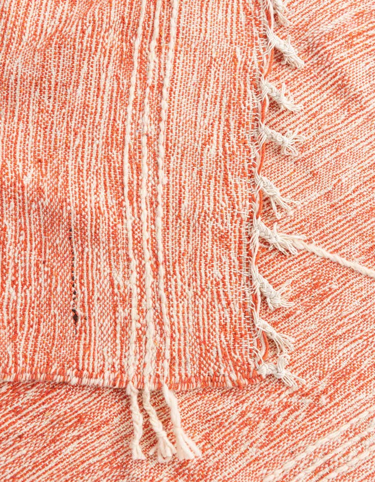 Detail image of  6' 3 x 10'  Hand Knotted Moroccan Wool Rug