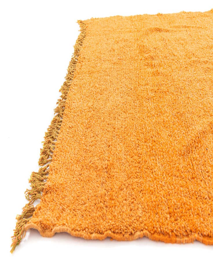 Detail image of  7' x 9' 6  Hand Knotted Moroccan Wool Rug