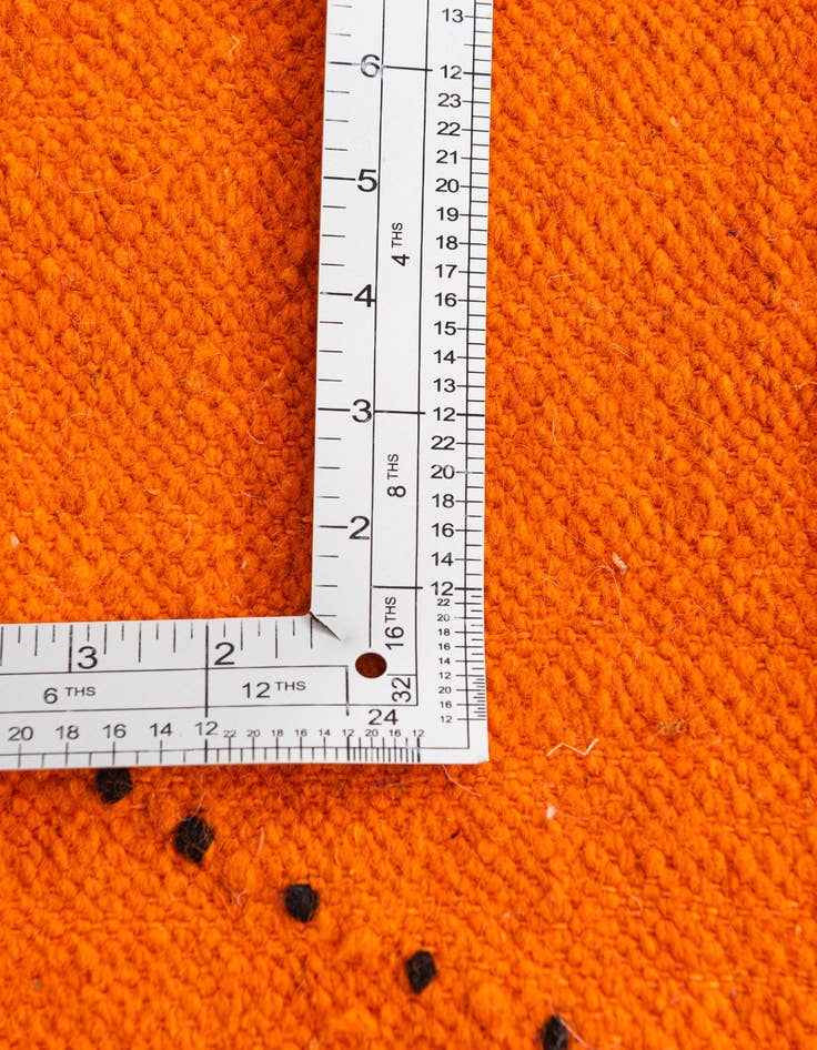 Detail image of  6' 5 x 9' 9  Hand Knotted Moroccan Wool Rug