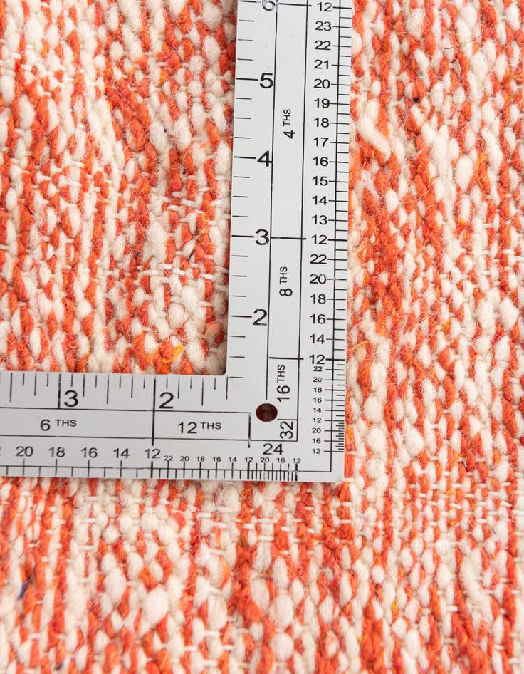 Detail image of  6' 9 x 10'  Hand Knotted Moroccan Wool Rug