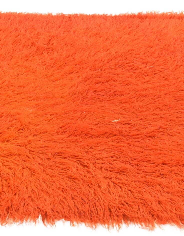 Detail image of  2' 9 x 4' 10  Hand Knotted Moroccan Wool Rug