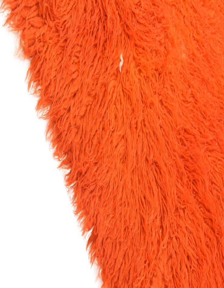 Detail image of  2' 9 x 4' 10  Hand Knotted Moroccan Wool Rug