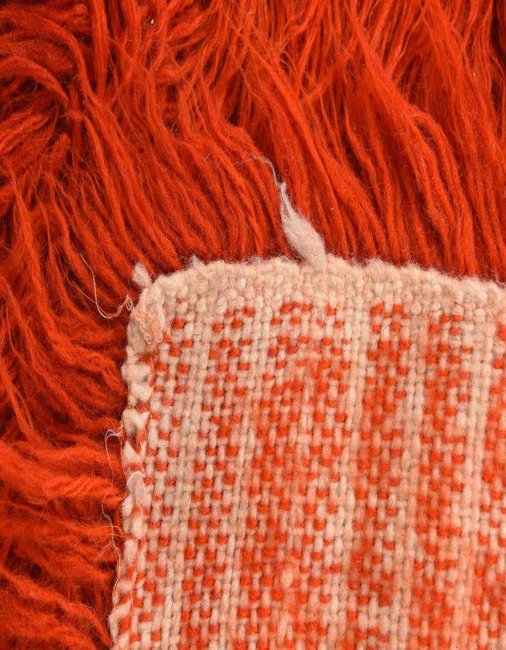 Detail image of  2' 4 x 5' 1  Hand Knotted Moroccan Wool Rug