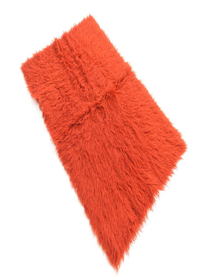 Detail image of  2' 6 x 3' 10  Hand Knotted Moroccan Wool Rug