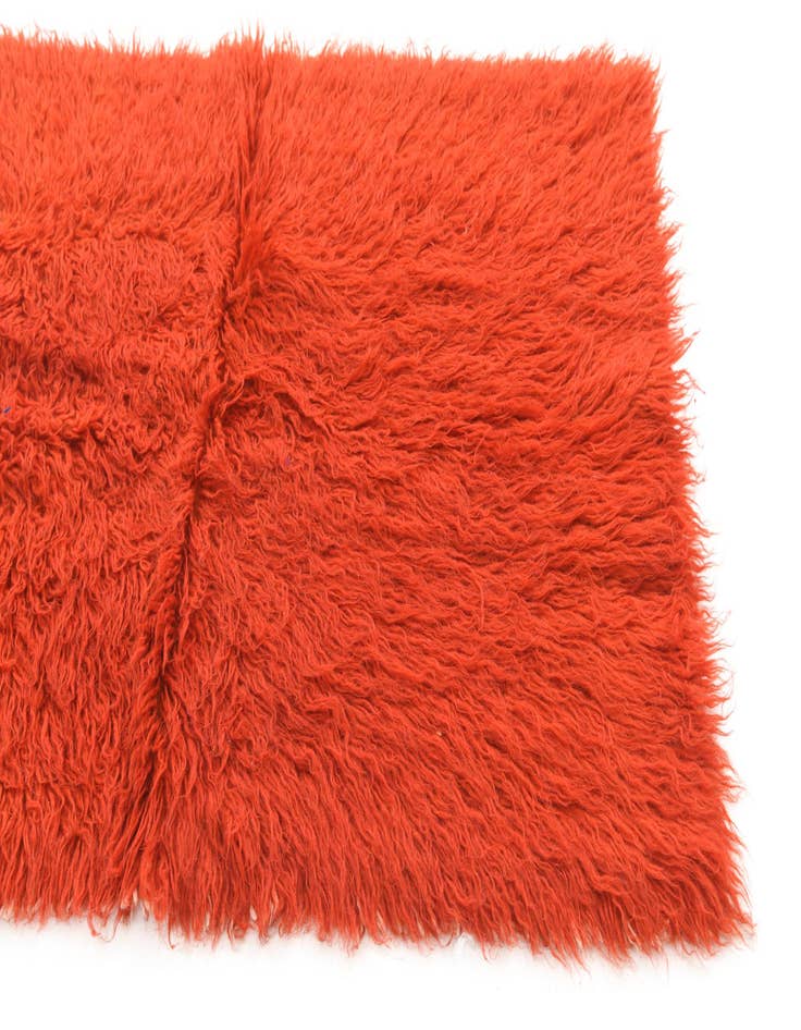 Detail image of  2' 6 x 3' 10  Hand Knotted Moroccan Wool Rug