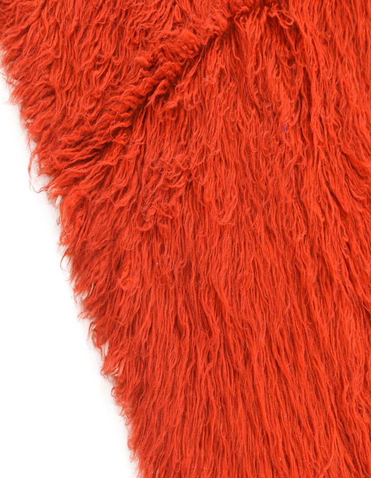 Detail image of  2' 6 x 3' 10  Hand Knotted Moroccan Wool Rug