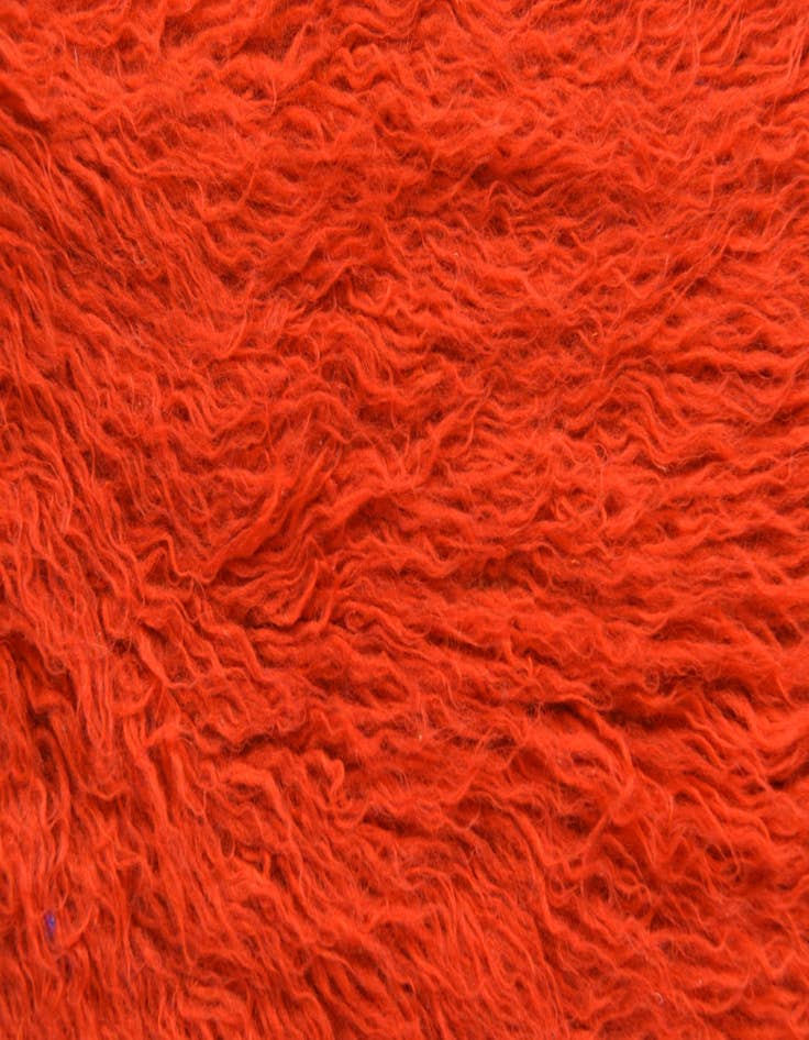 Detail image of  2' 6 x 3' 10  Hand Knotted Moroccan Wool Rug