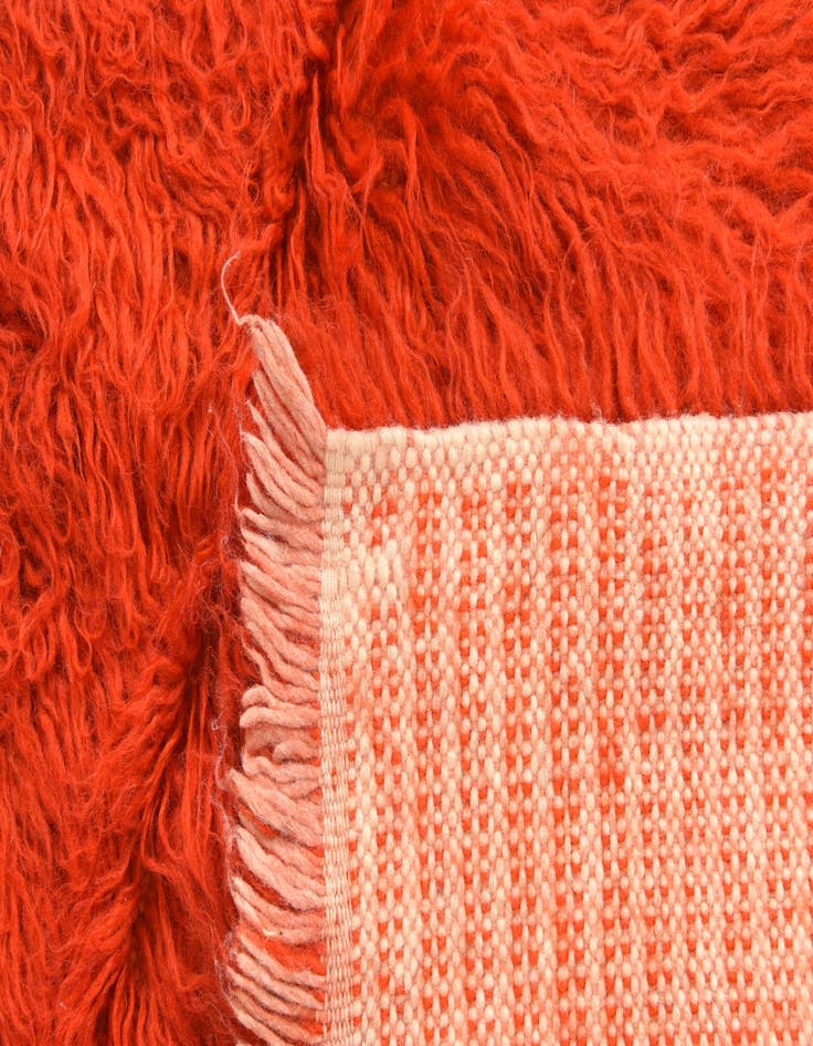 Detail image of  2' 6 x 3' 10  Hand Knotted Moroccan Wool Rug