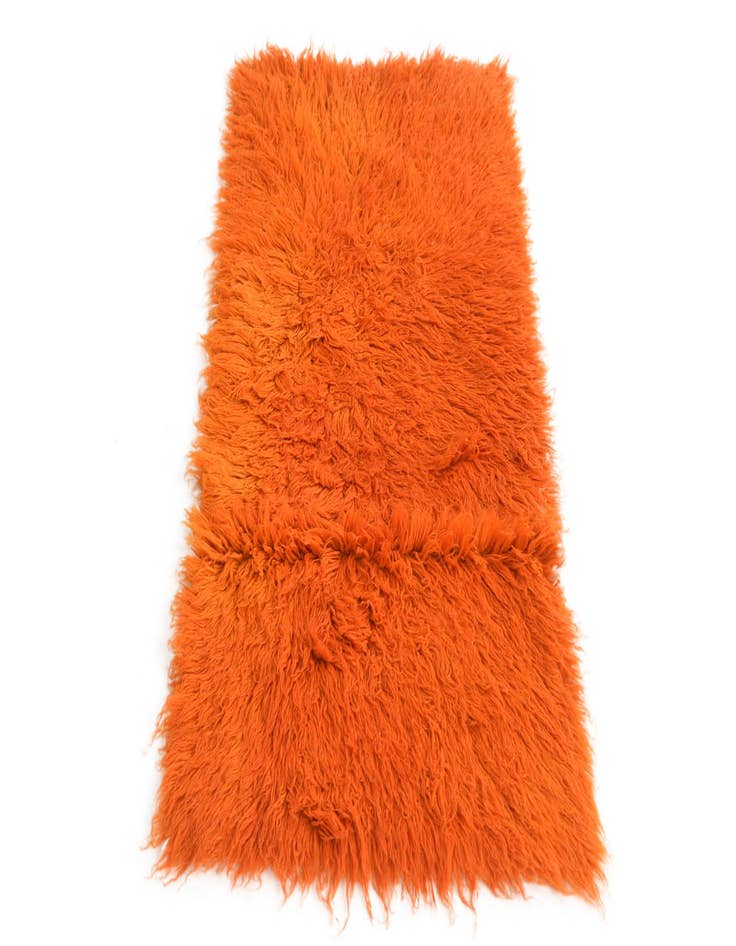 Detail image of  2' 4 x 4' 5  Hand Knotted Moroccan Wool Rug