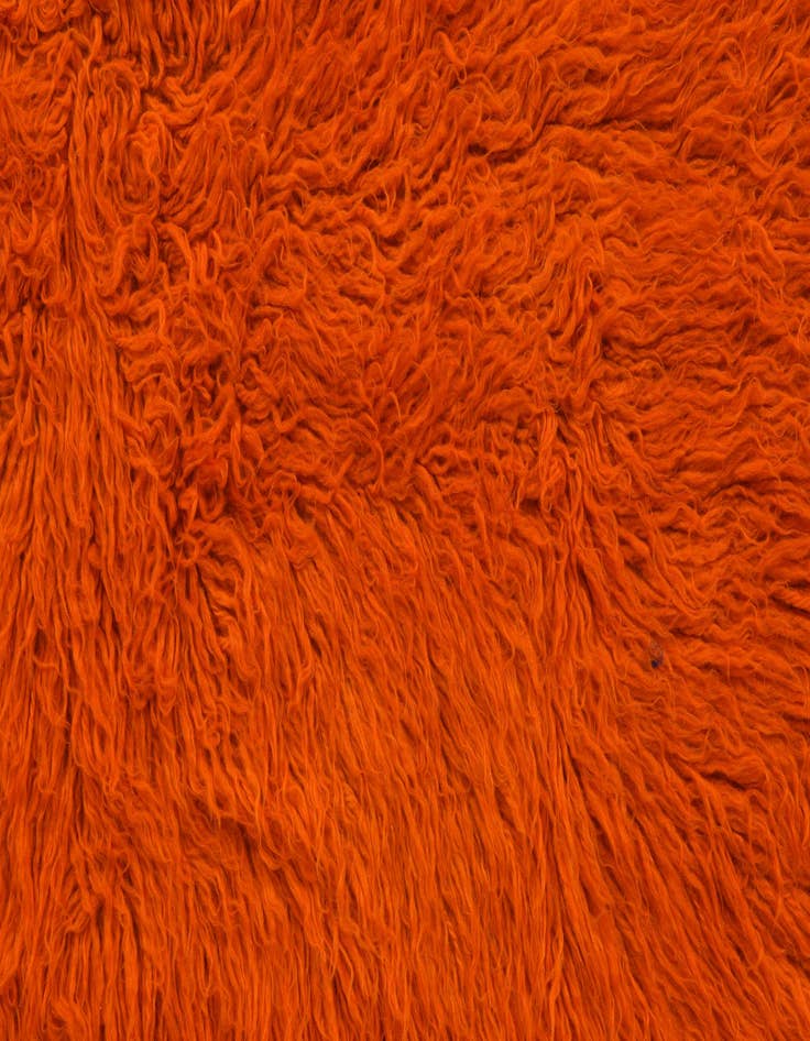 Detail image of  3' x 5' 4  Hand Knotted Moroccan Wool Rug