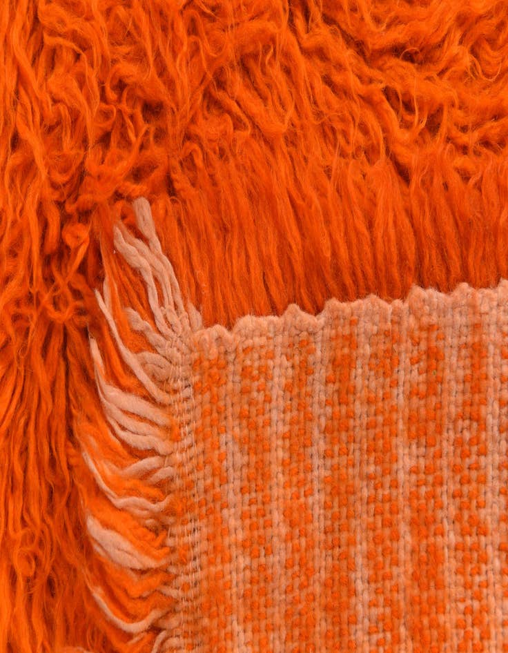 Detail image of  3' x 5' 4  Hand Knotted Moroccan Wool Rug