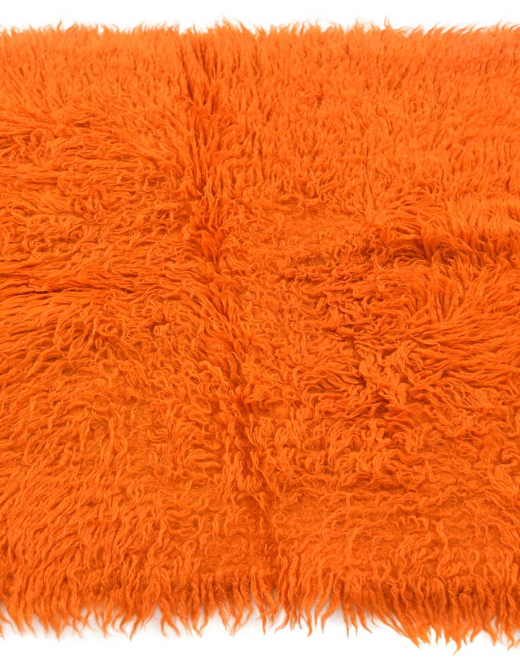 Detail image of  2' 4 x 3' 3  Hand Knotted Moroccan Wool Rug