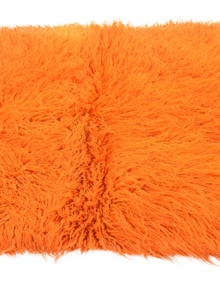 Detail image of  2' 1 x 3'  Hand Knotted Moroccan Wool Rug