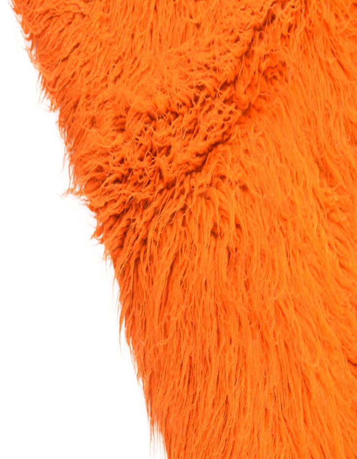 Detail image of  2' 1 x 3'  Hand Knotted Moroccan Wool Rug