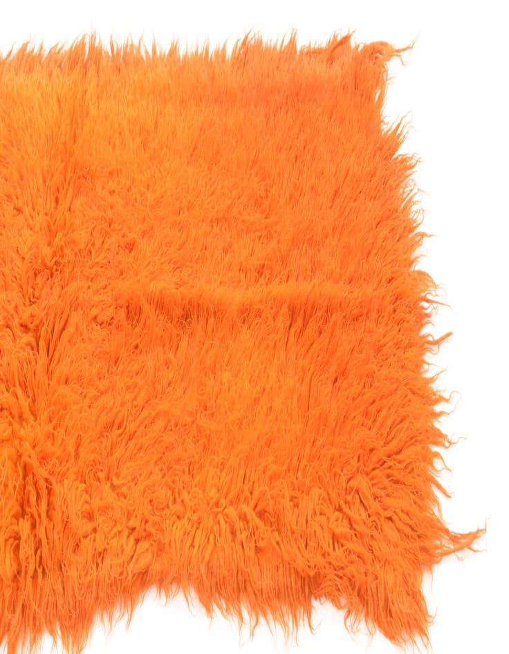 Detail image of  2' 5 x 4' 6  Hand Knotted Moroccan Wool Rug