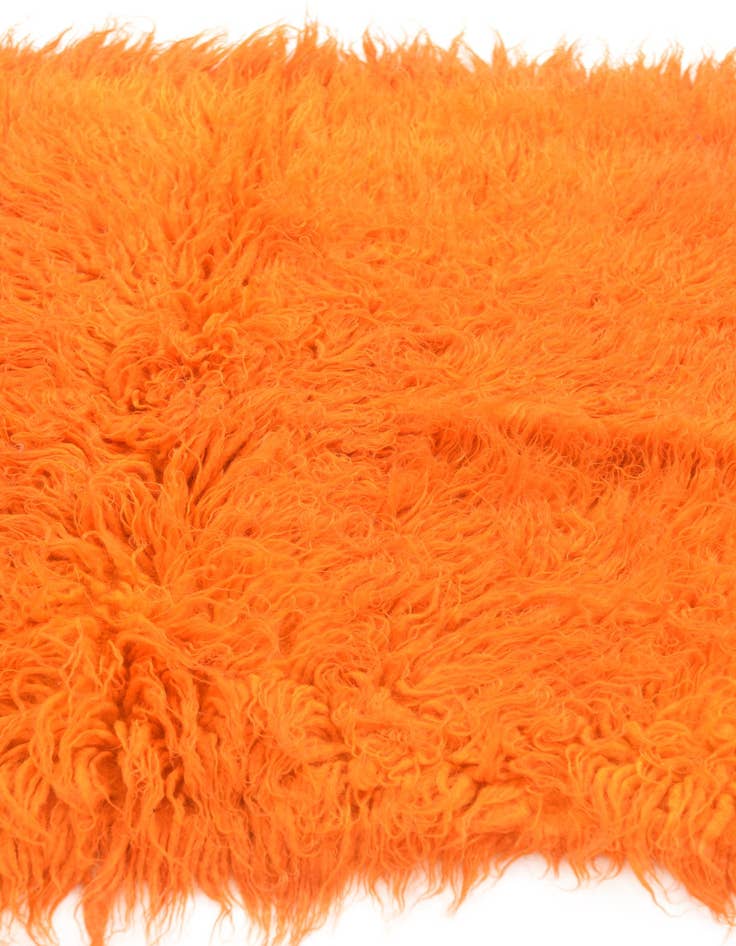 Detail image of  2' 5 x 4' 6  Hand Knotted Moroccan Wool Rug