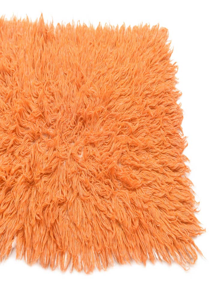 Detail image of  2' 5 x 4' 3  Hand Knotted Moroccan Wool Rug