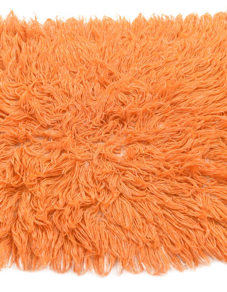 Detail image of  2' 5 x 4' 3  Hand Knotted Moroccan Wool Rug