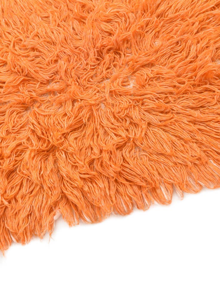 Detail image of  2' 5 x 4' 3  Hand Knotted Moroccan Wool Rug