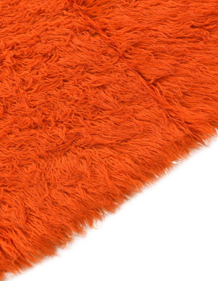 Detail image of  2' 6 x 4' 6  Hand Knotted Moroccan Wool Rug