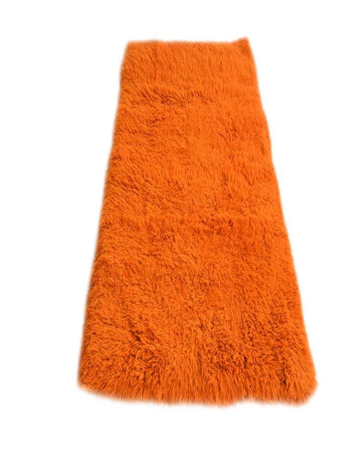 Detail image of  3' 6 x 6'  Hand Knotted Moroccan Wool Rug