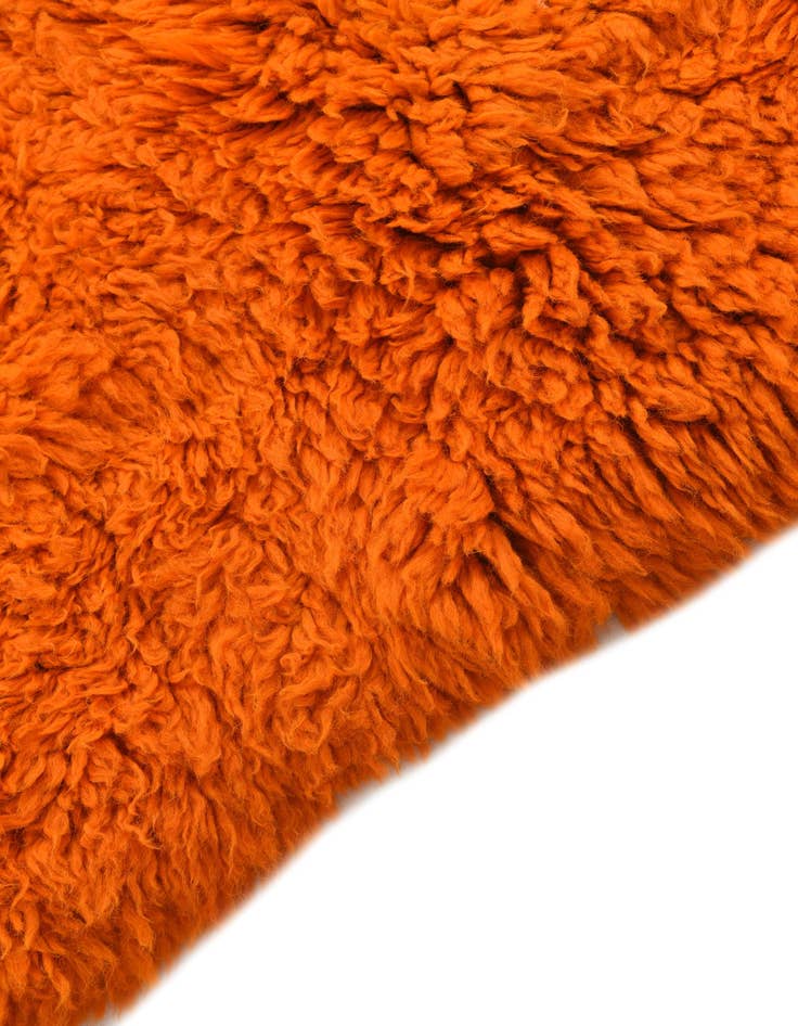 Detail image of  3' 6 x 6'  Hand Knotted Moroccan Wool Rug