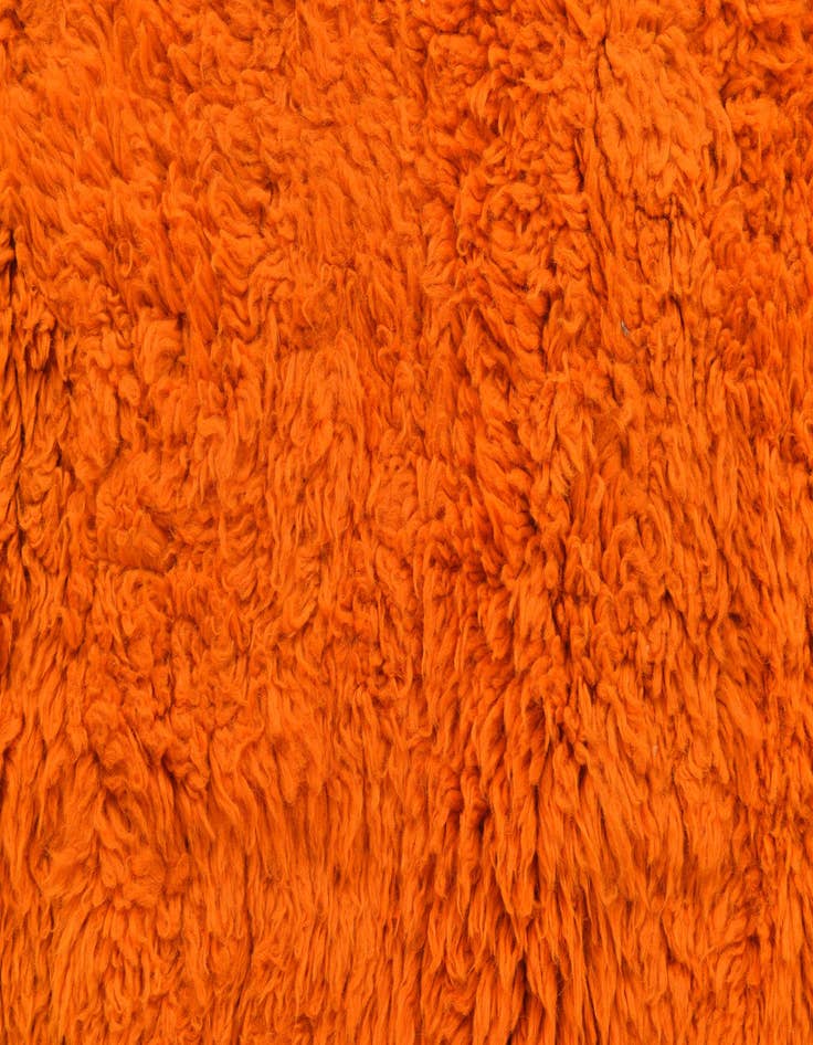 Detail image of  3' 6 x 6'  Hand Knotted Moroccan Wool Rug