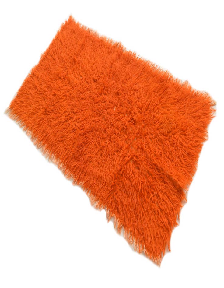 Detail image of  2' 5 x 4' 6  Hand Knotted Moroccan Wool Rug