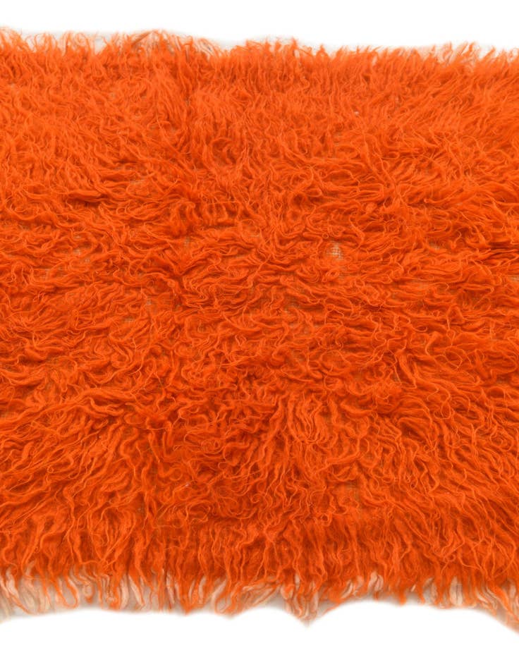 Detail image of  2' 5 x 4' 6  Hand Knotted Moroccan Wool Rug