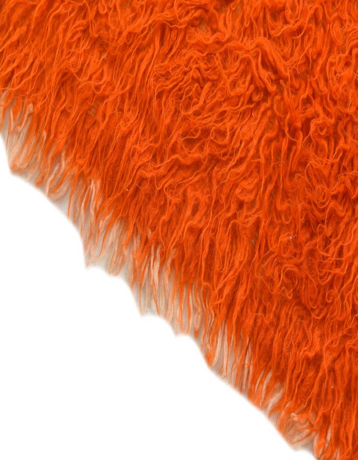 Detail image of  2' 5 x 4' 6  Hand Knotted Moroccan Wool Rug