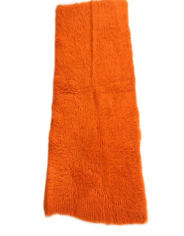 Detail image of  2' 1 x 3' 8  Hand Knotted Moroccan Wool Rug