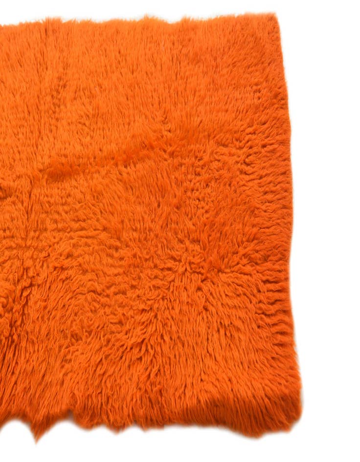 Detail image of  2' 1 x 3' 8  Hand Knotted Moroccan Wool Rug