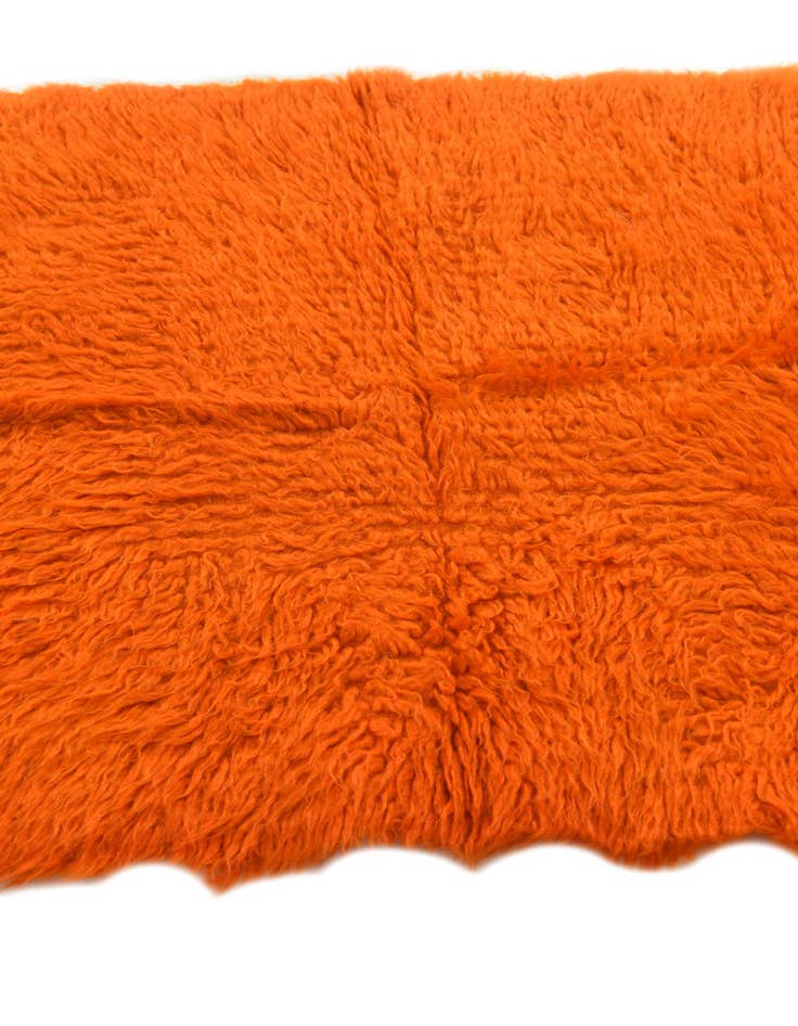 Detail image of  2' 1 x 3' 8  Hand Knotted Moroccan Wool Rug