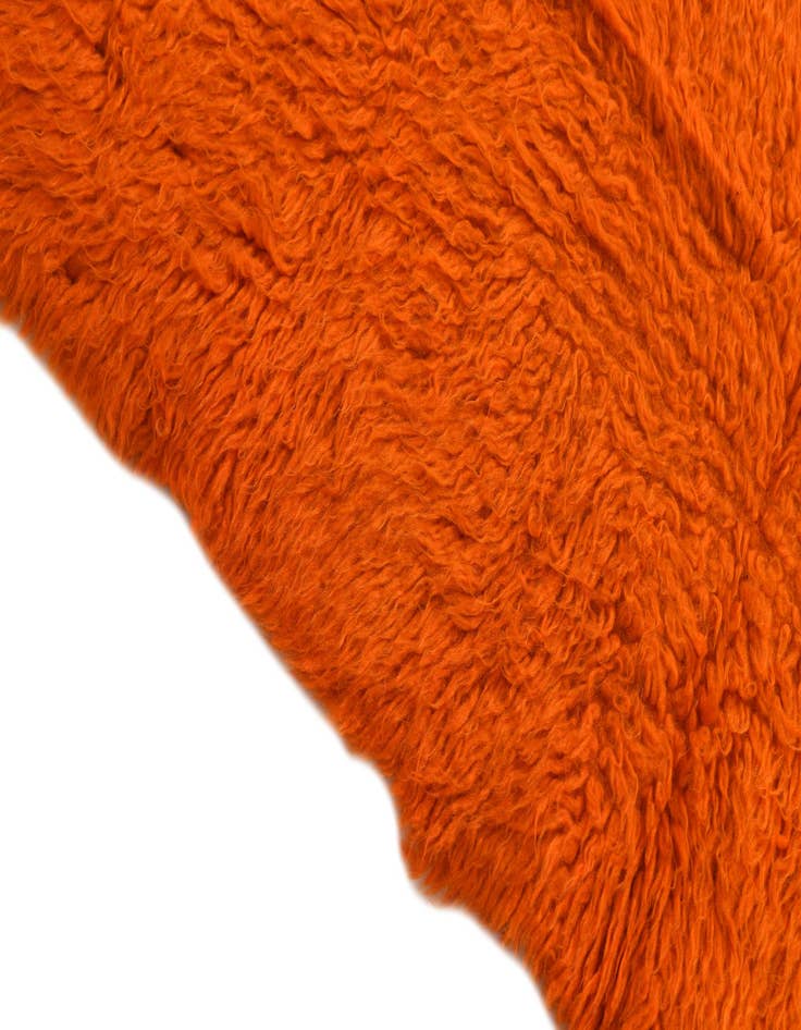 Detail image of  2' 1 x 3' 8  Hand Knotted Moroccan Wool Rug