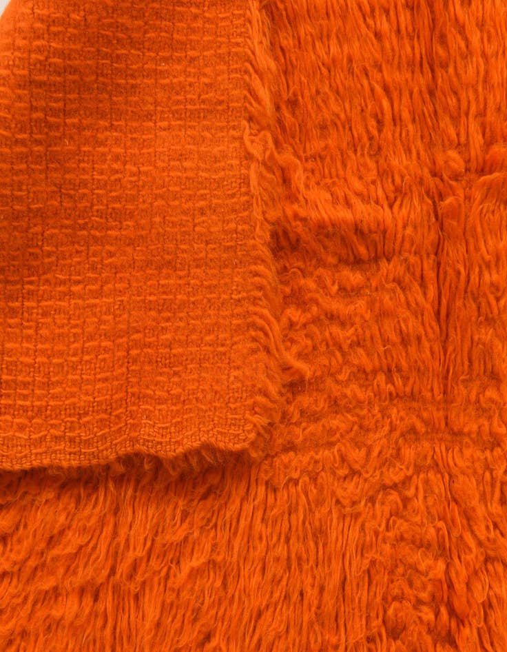 Detail image of  2' 1 x 3' 8  Hand Knotted Moroccan Wool Rug