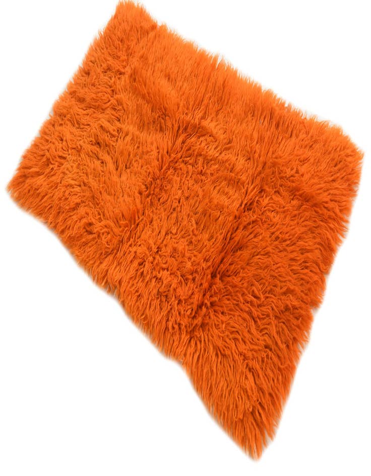 Detail image of  2' x 3' 8  Hand Knotted Moroccan Wool Rug