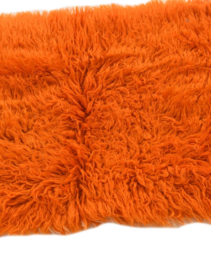 Detail image of  2' x 3' 8  Hand Knotted Moroccan Wool Rug