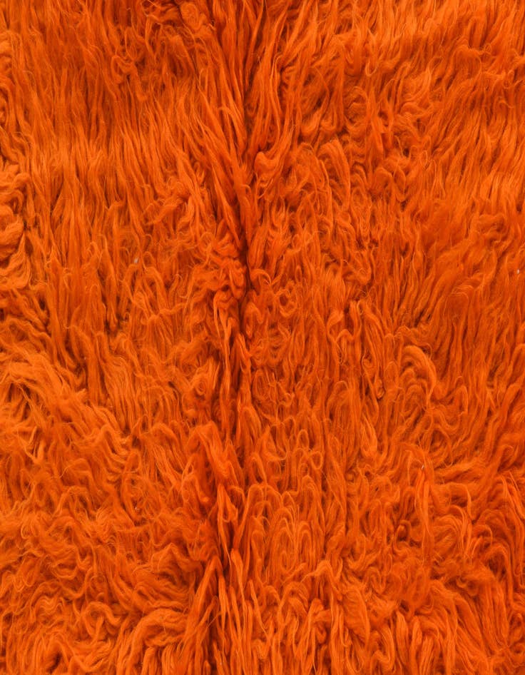 Detail image of  2' x 3' 8  Hand Knotted Moroccan Wool Rug