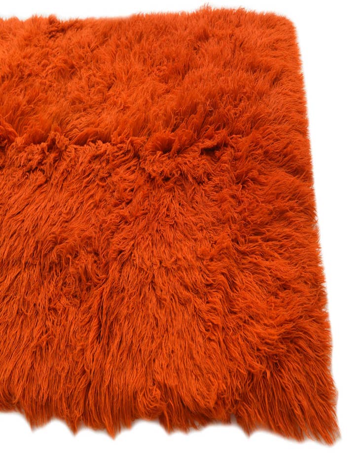 Detail image of  6' 2 x 7' 7  Hand Knotted Moroccan Wool Rug