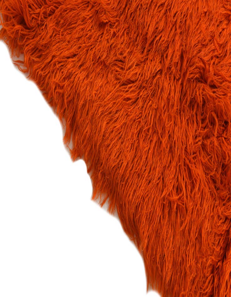 Detail image of  6' 2 x 7' 7  Hand Knotted Moroccan Wool Rug