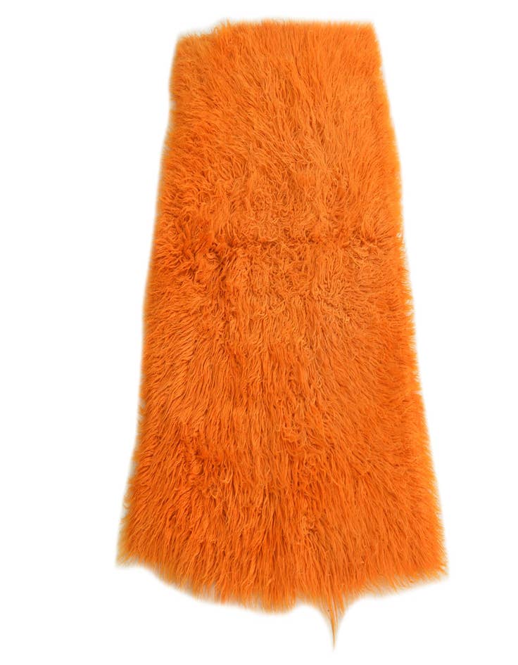 Detail image of  2' 8 x 4' 2  Hand Knotted Moroccan Wool Rug