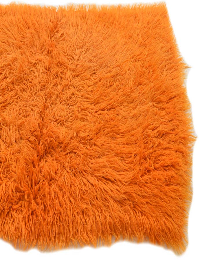 Detail image of  2' 8 x 4' 2  Hand Knotted Moroccan Wool Rug